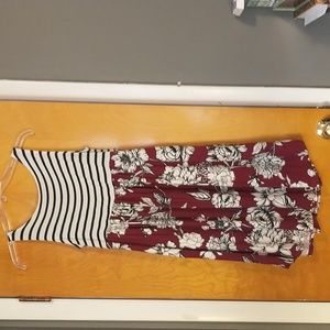 Empire waist babydoll dress